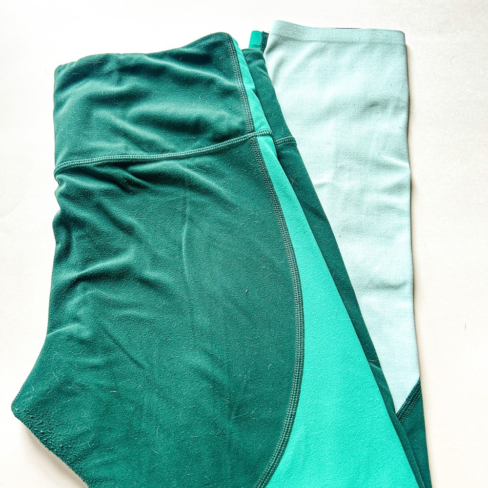 Athleta Elation Asym 7/8 Leggings Sz MED